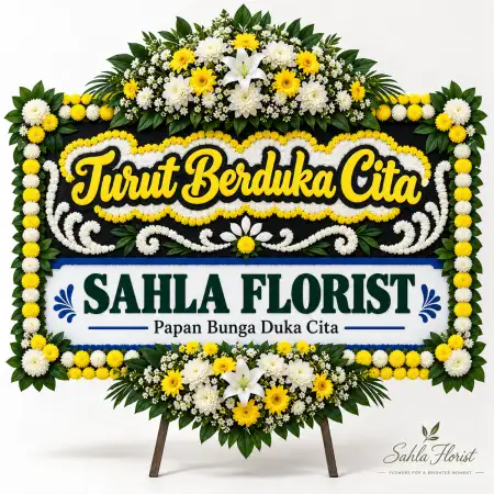 Papan Bunga Duka Medan Kota