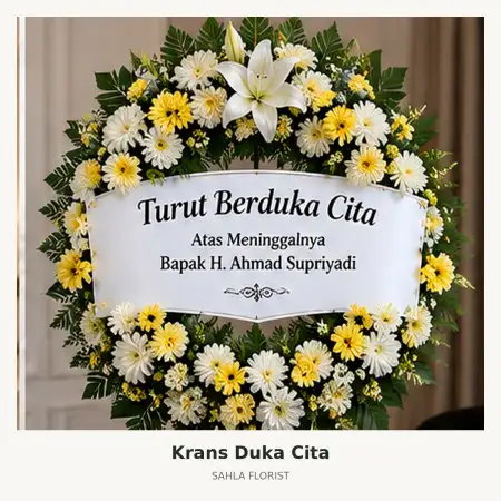 Krans Bunga Duka Medan Kota
